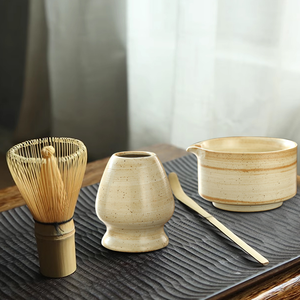 Japanese Matcha Whisk Stand Te - огляд і ціна Dish Brush Bamboo
