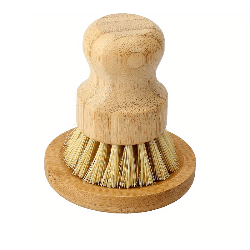 1 Set Bamboo Dish Scrub Brush  - огляд і ціна Dish Brush Bamboo