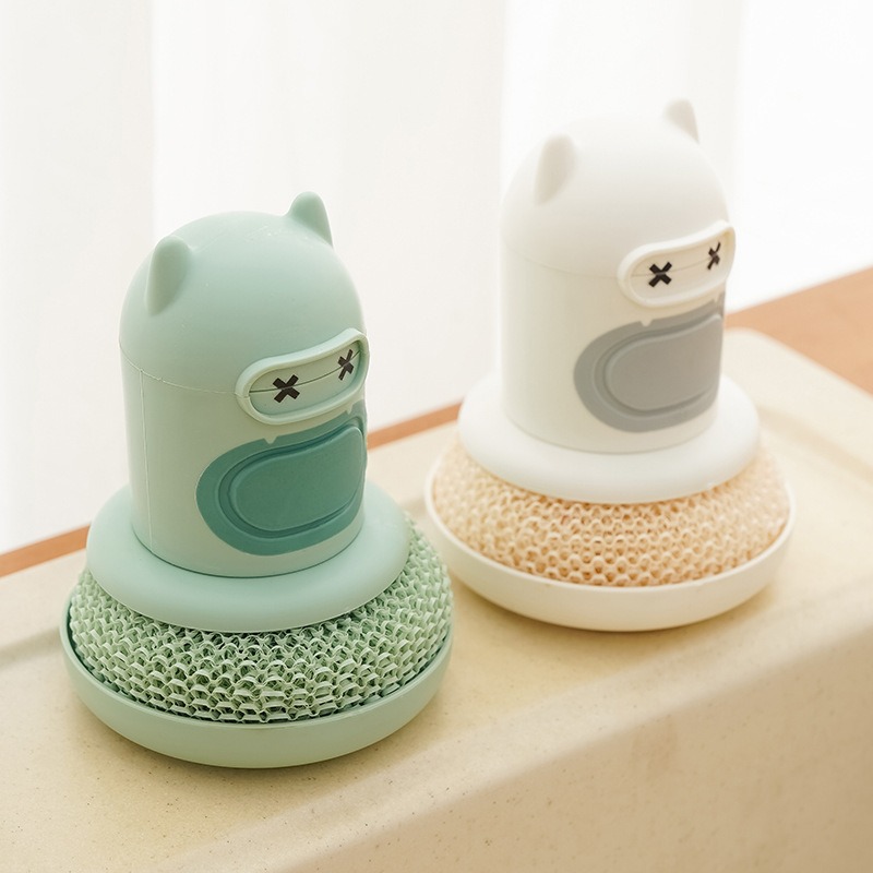 Kitchen Cartoon Press Bottle B - огляд і ціна Dish Brush Bamboo