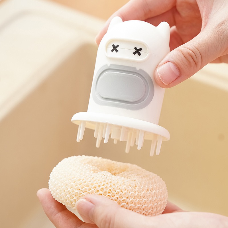 Kitchen Cartoon Press Bottle B - огляд і ціна Dish Brush Bamboo