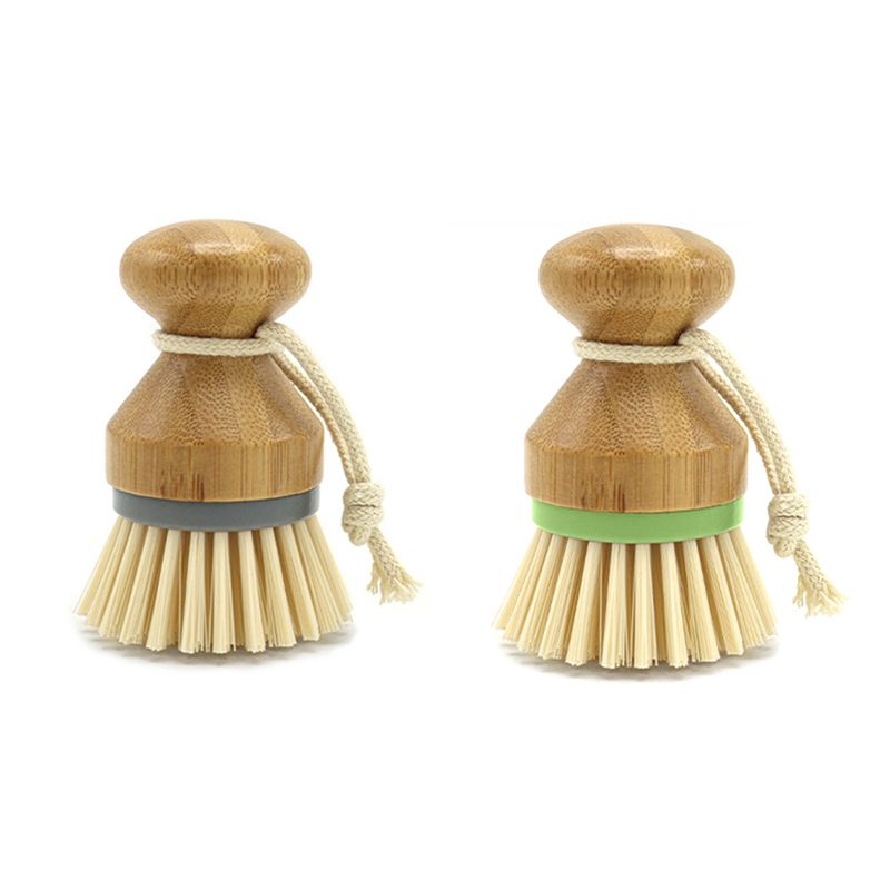 AC76-2 Pack Kitchen Cleaning B - огляд і ціна Dish Brush Bamboo