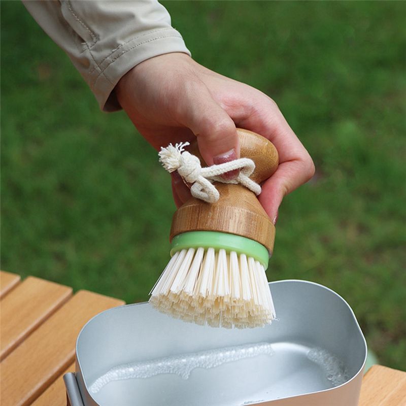 AC76-2 Pack Kitchen Cleaning B - огляд і ціна Dish Brush Bamboo