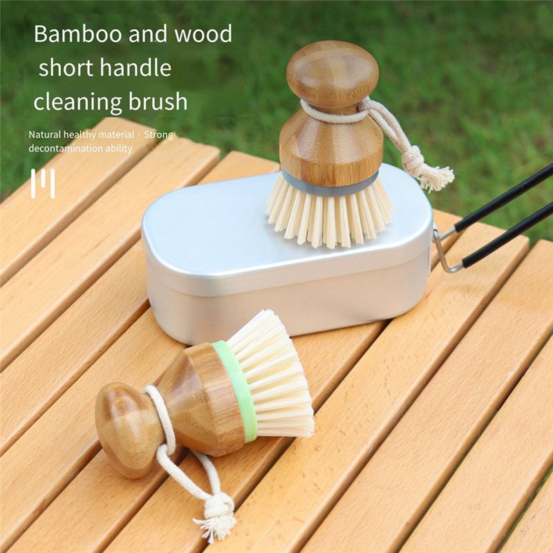 AC76-2 Pack Kitchen Cleaning B - огляд і ціна Dish Brush Bamboo
