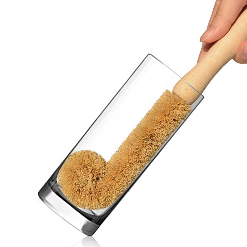 Kitchen Cleaning Brush Natural - огляд і ціна Dish Brush Bamboo