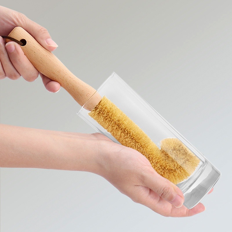 Kitchen Cleaning Brush Natural - огляд і ціна Dish Brush Bamboo