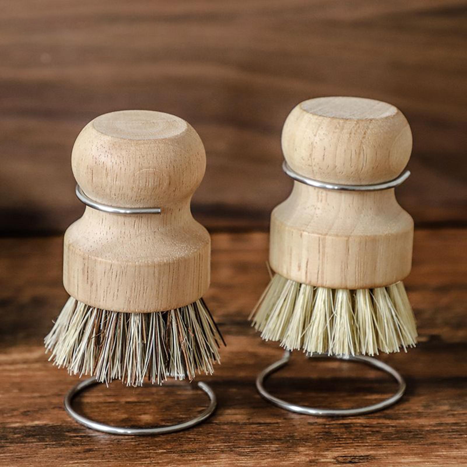 Wooden Kitchen Cleaning Brush  - огляд і ціна Dish Brush Bamboo