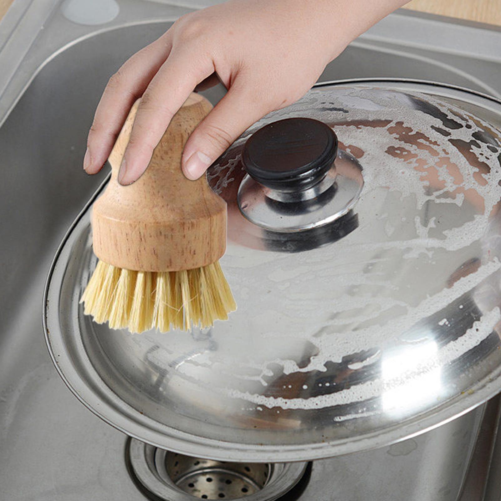 Wooden Kitchen Cleaning Brush  - огляд і ціна Dish Brush Bamboo