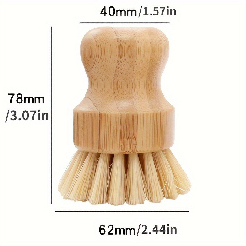 Bamboo Dish Scrub Brush Soap D - огляд і ціна Dish Brush Bamboo