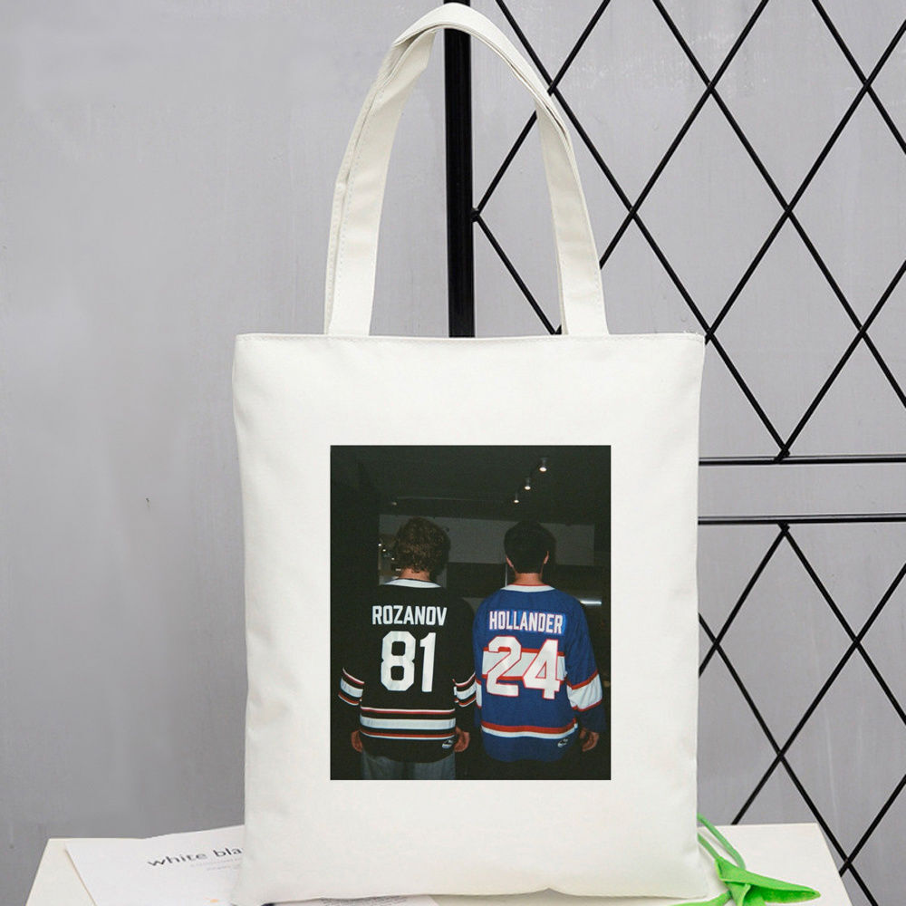 Heated Rivalry Canvas Tote Bag - огляд і ціна Sustainable Living Eco Friendly Shopping