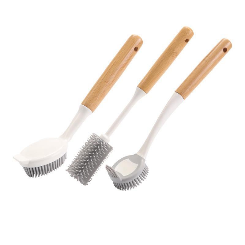 【Must-Haves】Non Stick Dish Pan - огляд і ціна Dish Brush Bamboo