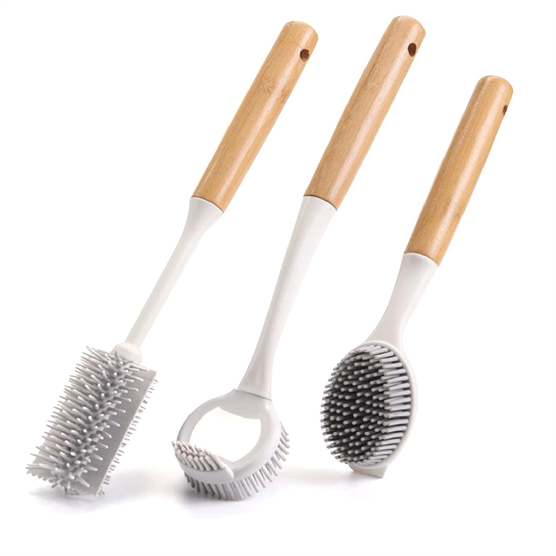 【Must-Haves】Non Stick Dish Pan - огляд і ціна Dish Brush Bamboo