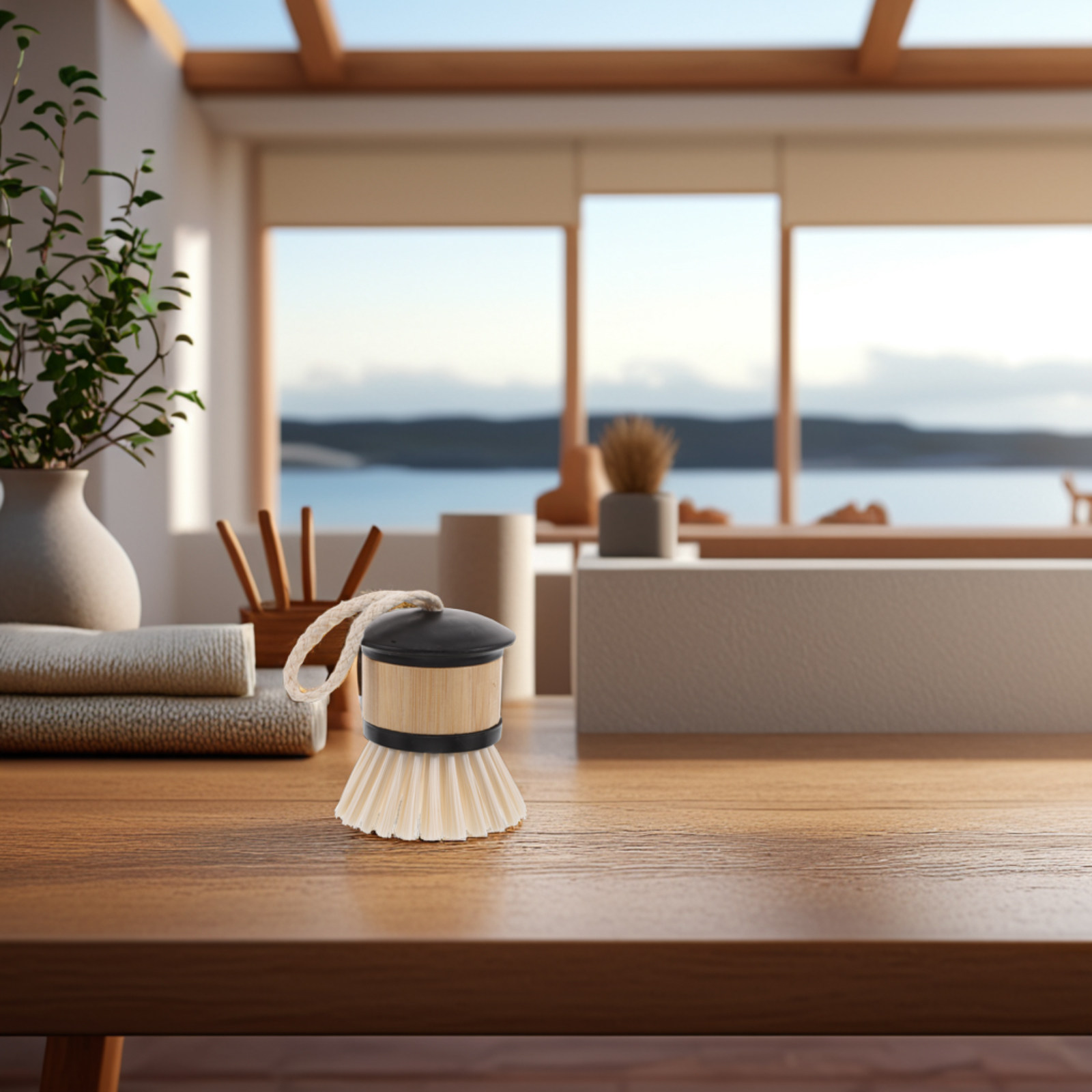 Bamboo Dish Brush Wood Handle  - огляд і ціна Dish Brush Bamboo