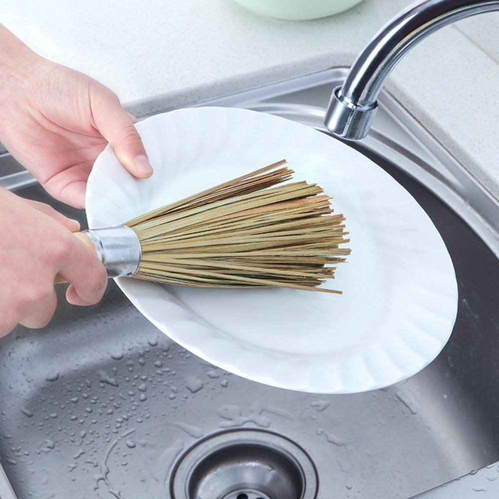 Traditional Natural Bamboo Dur - огляд і ціна Dish Brush Bamboo